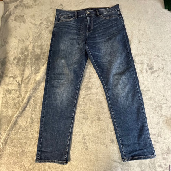 Lucky Brand Other - Lucky Brand 412 Athletic Slim Blue Jeans 36x32 (Meas. 39x32) Dark Wash 7MSC006